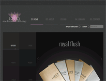 Tablet Screenshot of lotusgemology.com